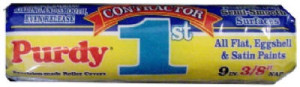 PURDY 144688093 9" X 1/2" CONTRACTOR 1ST POLYESTER PAINT ROLLER COVER REFILL