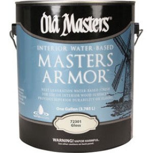 OLD MASTERS 72301 MASTER ARMOR GLOSS ACRYLIC FINISH LOW ODOR