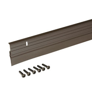 FROST KING B59/36A 13831 1-5/8 X 36" BRONZE PREMIUM ALUMINUM/VINYL DOOR SWEEP