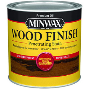 MINWAX 227634444 273 ESPRESSO WOOD FINISH PENETRATING STAIN