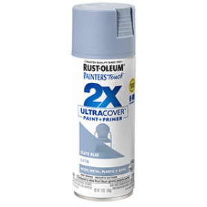 RUST-OLEUM 2X PAINTER'S TOUCH 249066 ULTRA COVER ENAMEL SATIN SLATE BLUE