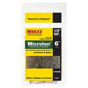 WHIZZ MICROLON 78013 6" X 1/2" ROLLER COVER (2-PACK)