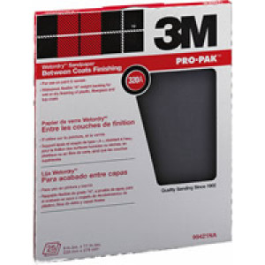 3M 99421 WET OR DRY 9" X 11" 320A SANDPAPER (25PK)