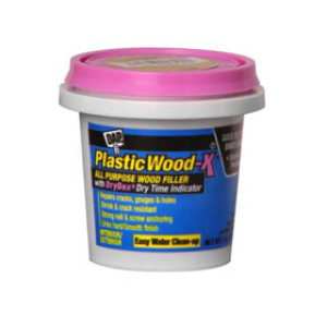 DAP 00540 PLASTIC WOOD X 5.5 OZ LATEX FILLER WITH DRYDEX PINK INDICATOR