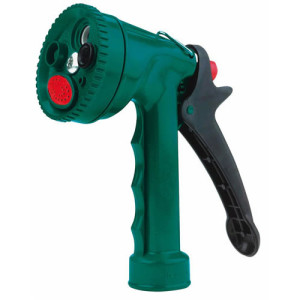 GILMOUR 586 SELECT-A-SPRAY POLYMER 7-PATTERN PISTOL GRIP HOSE NOZZLE