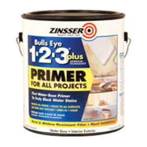 ZINSSER BULLS EYE 249937 1-2-3 PLUS ADVANCED TECHNOLOGY PRIMER WATER-BASE