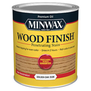 MINWAX 70001444 210 GOLDEN OAK WOOD FINISH PENETRATING STAIN