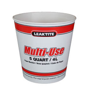 LEAKTITE 1130952 10T1-50 5 QT DISPOSABLE PAPER PAINT POT