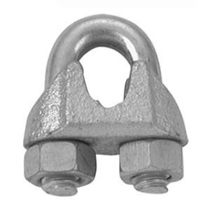 CAMPBELL T7670429 3300 3/16" WIRE ROPE CLIP ELECTRO-GALVANIZED