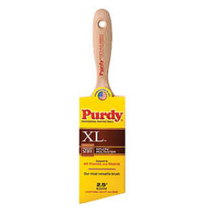 PURDY 144424425 2.5" XL HIGH CAPACITY NYLON/POLY ANGULAR TRIM BEAVERTAIL BRUSH