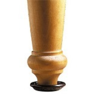 SHEPHERD 9091 2" ROUND METAL CARPET BASE CUPS BROWN (4CD)