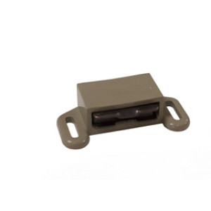 G-FORCE 43171 PLASTIC TAN MAGNETIC CABINET CATCH POLY BAG