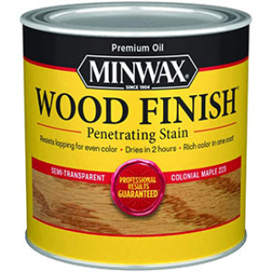 MINWAX 222304444 223 COLONIAL MAPLE WOOD FINISH PENETRATING STAIN