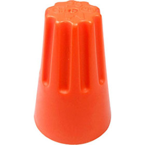 CAMBRIDGE RESOURCES WCS-C3 100 PACK ORANGE WIRE CONNECTORS