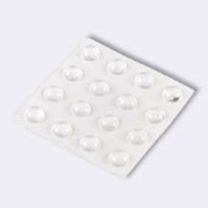 SHEPHERD 9964 SURFACE GARD 3/8" CLEAR VINYL ROUND SELF ADHESIVE PADS (16PK)