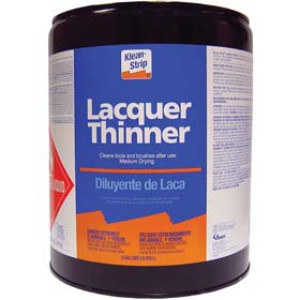 KLEAN STRIP KS CML170 LACQUER THINNER 5 GALLON PAIL (NOT FOR SALE CT,NY)