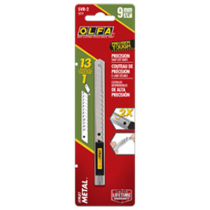 OLFA 5019 9MM STAINLESS STEEL AUTO-LOCK PRECISION UTILITY KNIFE SVR-2