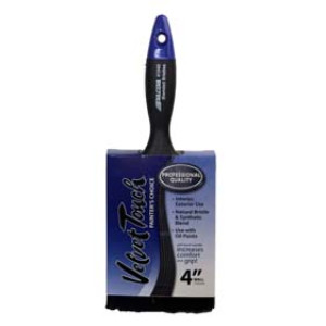 VELVET TOUCH 41040 4" PRO BLACK BLENDED BRISTLE VARNISH BRUSH