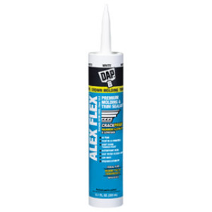 DAP 18542 10.1 OZ ALEX FLEX WHITE PREMIUM MOLDING & TRIM SEALANT INT / EXT