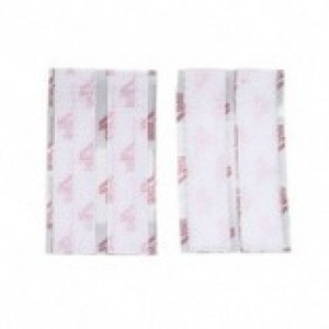 VELCRO 90076 3-1/2" STRIPS STICKY BACK WHITE