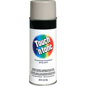 RUST-OLEUM TOUCH 'N TONE 356782 FLAT ALUMINUM 10 OZ SPRAY