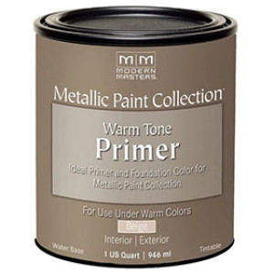 MODERN MASTERS 337171 WARM TONE PRIMER INTERIOR / EXTERIOR METALLIC 32 OZ