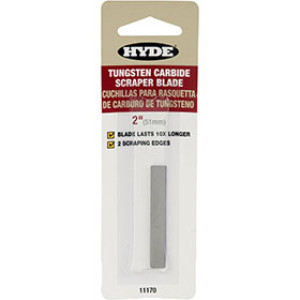 HYDE 11170 2" MAXXGRIP 2-EDGE REPLACEMENT CARBIDE BLADE FOR HYDE 10610 SCRAPER