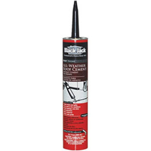 BLACK JACK 2172-9-66 10.1 OZ ALL-WEATHER PLASTIC ROOF CEMENT CARTRIDGE