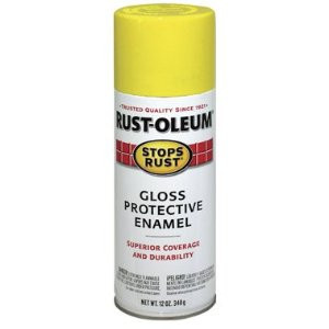 RUST-OLEUM STOPS RUST 7747830 12 OZ GLOSS PROTECTIVE ENAMEL SUNBURST YELLOW