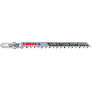 LENOX 1990847 C456T3 4" 6 TPI HI CARBON STEEL T-SHANK JIG SAW BLADE 3-PACK