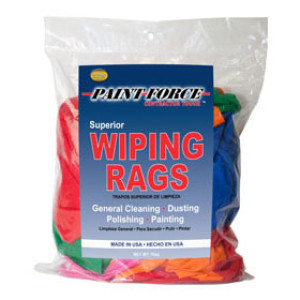 PAINT-FORCE 36145 16 OZ COLORED KNIT RAGS