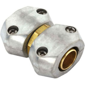 GILMOUR 801124-1001 5/8" AND 3/4" ZINC HOSE MENDER