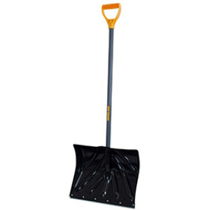 AMES 1627200 18" POLY SNOW SHOVEL COMBO D-GRIP HANDLE