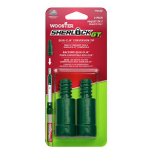 WOOSTER SHERLOCK FR042 GT CONVERTIBLE 2 PACK EXTENSION POLE CONVERTER TIP