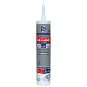 GE 612 2749485 10.1 OZ CLEAR TUB & TILE SILICONE 1 SEALANT