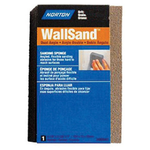 NORTON 00935 4-7/8 X 2-7/8 X 1 MULTI-SAND FINE/MED DUAL ANGLE SANDING SPONGE