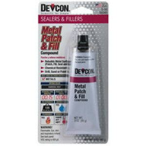 DEVCON 50345 S-50 3 OZ METAL PATCH & FILL PASTE CHARCOAL GRAY (TUBE)