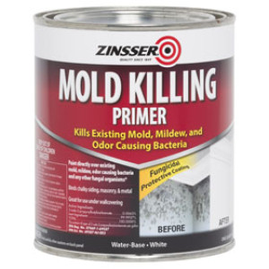 ZINSSER MOLD KILLING 276087 WHITE INTERIOR/EXTERIOR WATER BASE PRIMER
