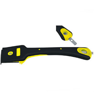 ALLWAY TOOLS 06200 FE4 2-1/2" 4-EDGE SOFT GRIP WOOD SCRAPER WITH FILE