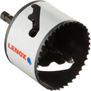LENOX 1772956 42A 2-5/8" ARBORED BI-METAL SPEED SLOT HOLE SAW CLAMSHELL
