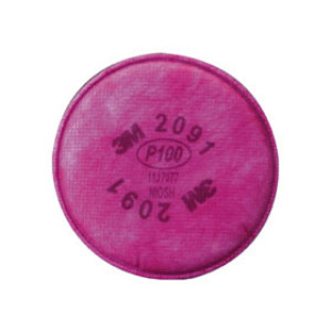 3M 2091P2-DC PERFORMANCE P100 PARTICULATE FILTERS 2PAIR/PACK-5PACKS/CASE