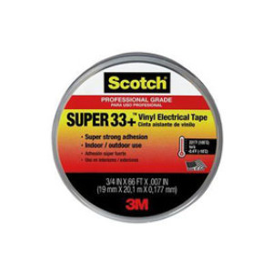 3M 6132-BA-10 SUPER 33+ 3/4" X 66' VINYL ELECTRICAL TAPE