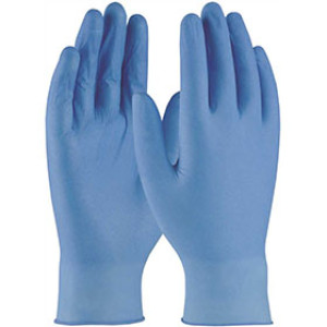 WEST CHESTER 2917-XL 100PK X-LARGE 2.5 MIL BLUE NITRILE GLOVE POWDER FREE