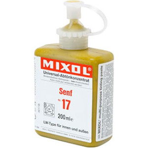 MIXOL G/17 200 ML LW-TYPE MUSTARD UNIVERSAL TINTING PASTE