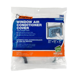 FROST KING AC4H 30128 3MIL 31" X 22" X 4" INSIDE WINDOW AIR CONDITIONER COVER