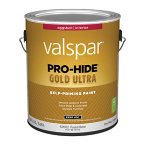 VALSPAR 62002.007 PROHIDE GOLD ULTRA EGGSHELL PASTELBASE INT SELFPRIMING PAINT