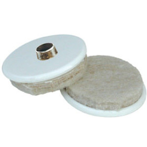 SHEPHERD 9933 FELT GARD PLUS 7/8" HEAVY DUTY NAIL-ON PADS ALMOND (8CD)