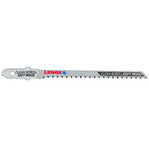 LENOX 1991401 C320TS3 3-1/2" 20 TPI T-SHANK HI CARBON STEEL JIG SAW BLADE 3-PK
