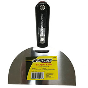G-FORCE 6" FLEX JOINT KNIFE NYLON-GRIP HAMMER HEAD