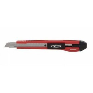 HYDE 42045 9MM AUTO-LOCK SNAP-OFF BLADE UTILITY KNIFE WITH 3-BLADES
